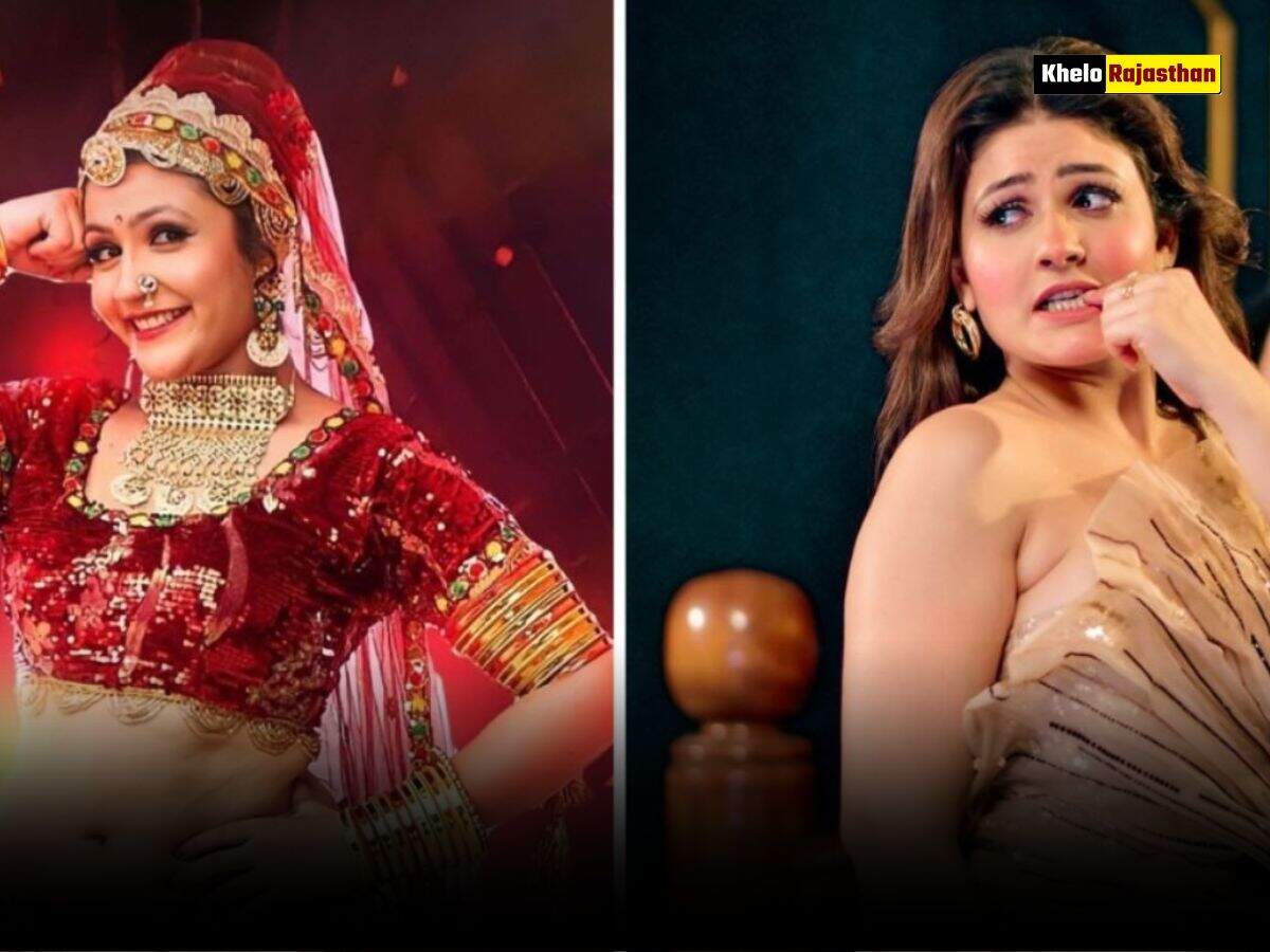 Haryanvi Dance: स्टेज पर कूद कूद कर गोरी नागोरी ने छुड़ा दिया हजारों की भीड़ के पसीने, टाइट कुर्ती उठाकर बना दिया सबका मूड