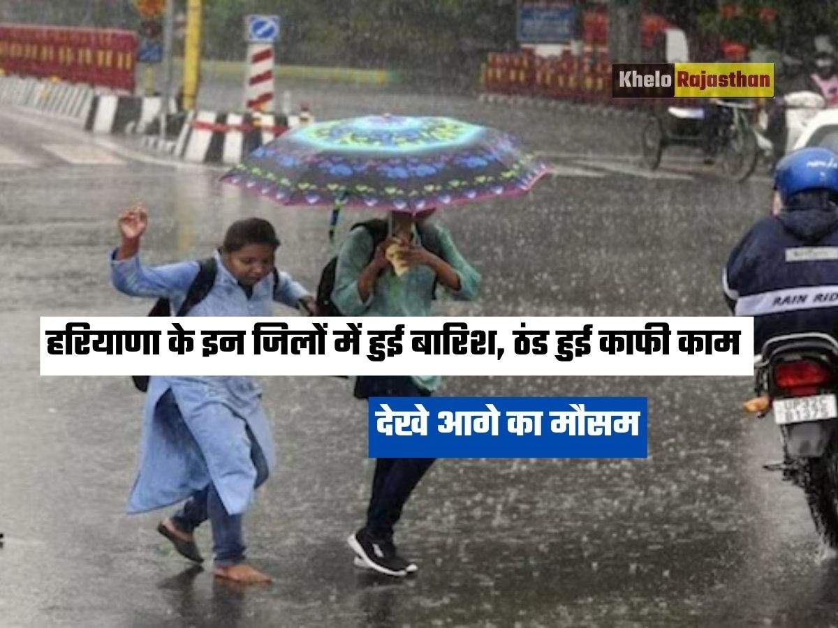 Haryana Weather News 